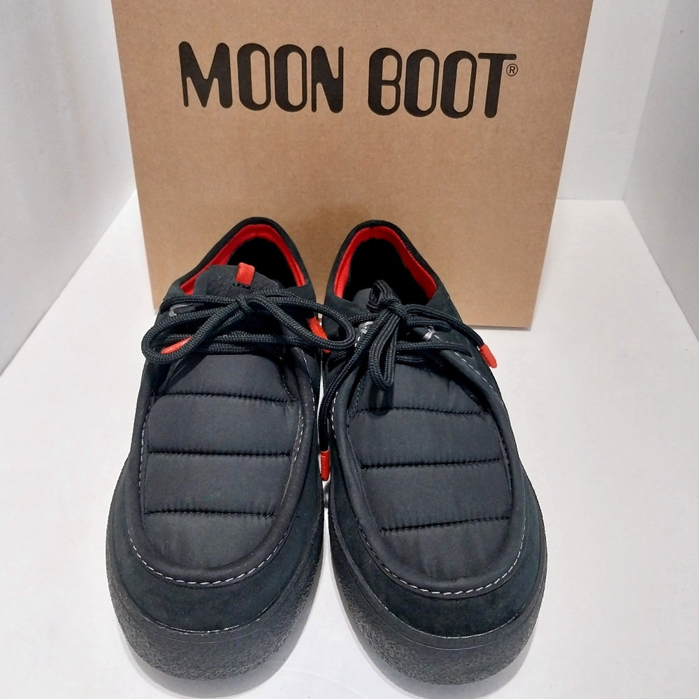 Moon Boot Mtrack Wallaby Quilted‎ suede sneakers, NWT, Size 10|EUR 42